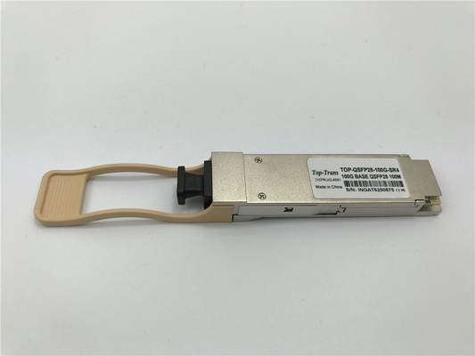 Mellanox MMS1C10-CM Compatibile 100G PSM4 QSFP28 Modulo parallelo 1310nm 2KM SMF MPO DDM DOM
