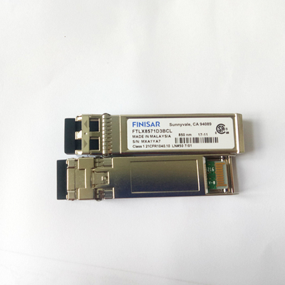 Modulo trasmettitore ottico Finisar FTLX8571D3BCL 10Gb/s 850nm Multimode Datacom SFP+