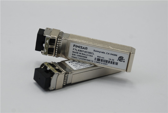 Modulo trasmettitore ottico Finisar FTLX8571D3BCL 10Gb/s 850nm Multimode Datacom SFP+