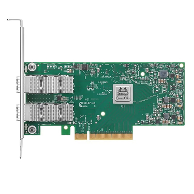 Scheda di rete Mellanox ConnectX-6 25GbE Dual-Port SFP28 PCIe 4.0 X 8 Nuova con staffa alta Interfaccia Ethernet PCIe4.0