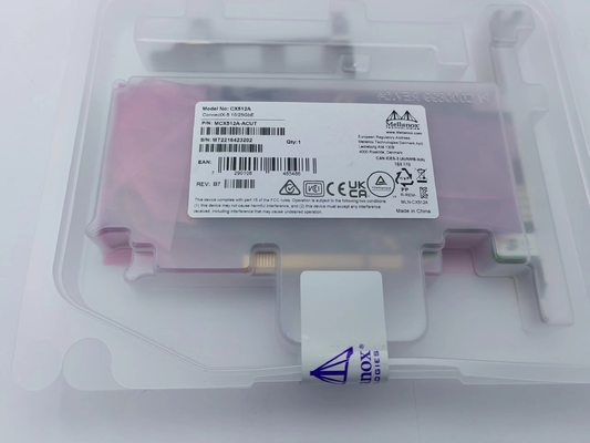 Scheda di espansione di rete PCIe Mellanox Connectx-5 Dual 25Gbit SFP28 MCX512A-ACAT 3.0x8 per fibra ottica