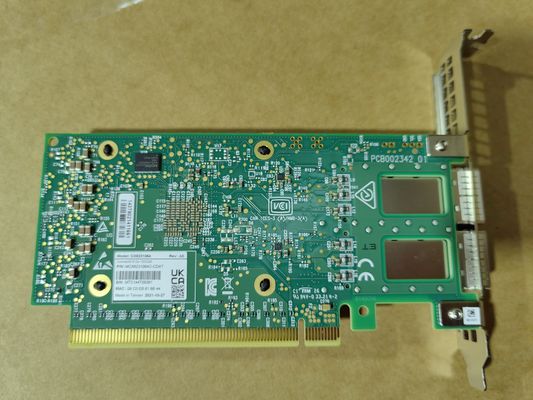 Mellanox QSFP56 Network Adapter Card 100GbE Dual-Port MCX623106AC-CDAT attrezzature in fibra ottica