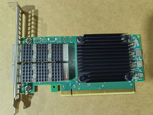Mellanox QSFP56 Network Adapter Card 100GbE Dual-Port MCX623106AC-CDAT attrezzature in fibra ottica