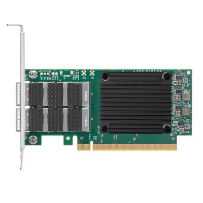 Mellanox QSFP56 Network Adapter Card 100GbE Dual-Port MCX623106AC-CDAT attrezzature in fibra ottica