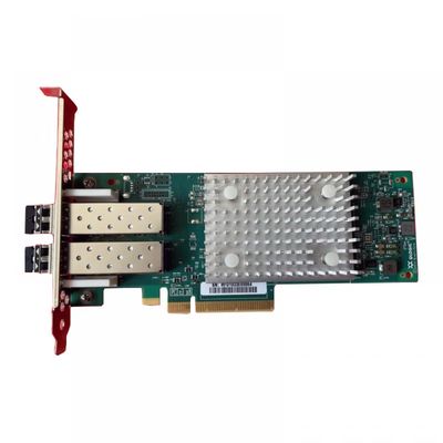 QLE2742-SR-CK PCIe 3.0 Dual-Port 32GFC SR-Optic SFP Adapter 32Gb Fibre Channel per apparecchiature a fibra ottica