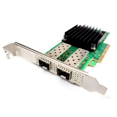 Scheda di interfaccia di rete a doppia porta Mellanox MCX515A-GCAT 50G ConnectX-5 EN Adapter SFP Wireless USB Cablato Esterno PCIe Computer