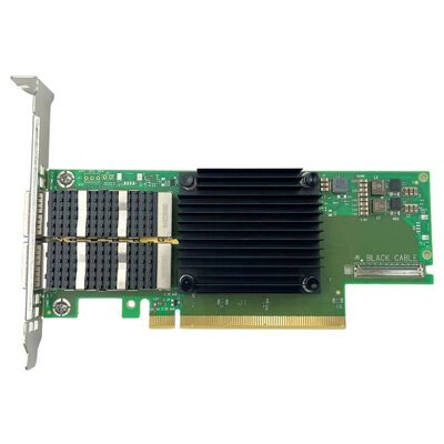 Mellanox ConnectX-6 Serie Ethernet Adapter MCX653106A-EFAT PCIe4.0 X16 doppia porta interna 100Gb/s Applicazione server QSFP56