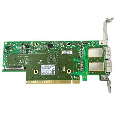 NVIDIA ConnectX-6 Serie Ethernet Adapter MCX653106A-EFAT PCIe4.0 X16 Port interno doppio 100Gb/s QSFP56 Server Stock