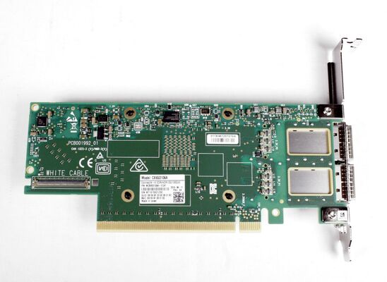 HP CX651105A per Mellanox Connect-X 6 VPI 100 Gigabit Scheda Ethernet in Fibra Ottica PCI 3.0 X16 Adattatore di Rete