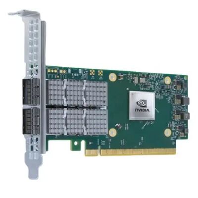 NVIDIA Connect-6 VPI Serie MCX654106A-HCAT Ethernet Network Interface Card PCIe 3.0x16 Dual Port 200Gb/s QSFP56 Server