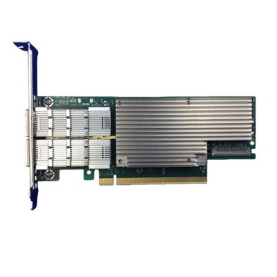Nuova scheda di rete Mellanox MCX654106A-HCAT Connect-6 a doppia porta SFP56 200GbE per data center PCIe server wireless interno