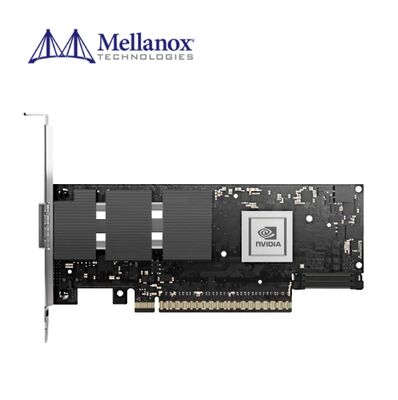 NVIDIA ConnectX-7 MCX75310AAS-NEAT PCIe 5.0 X16 Host Interface 400 Gb/s Single Port Ethernet Network Interface Card External for Server
