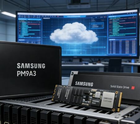 Samsung MZQL23T8HCLS-00B7C SSD Enterprise da 3.84TB PCIe 4.0 U.2 NVMe 1.4 per Server Data Center