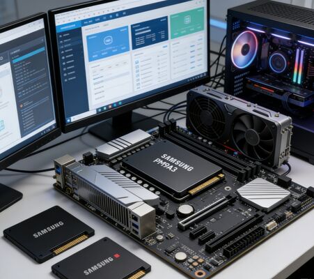 Samsung MZQL23T8HCLS-00B7C SSD Enterprise da 3.84TB PCIe 4.0 U.2 NVMe 1.4 per Server Data Center