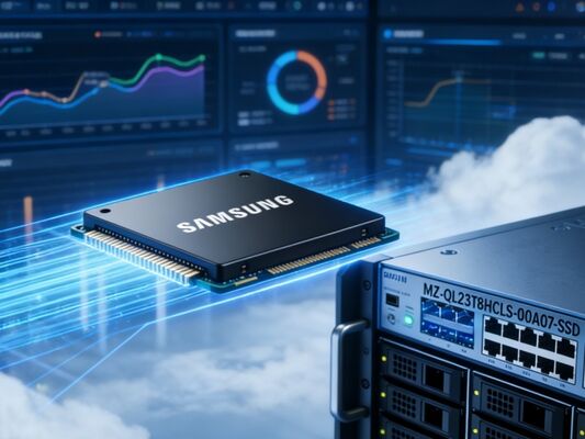 SSD Enterprise Samsung MZQL23T8HCLS-00A07 3.84TB U.2 PCIe 4.0 NVMe 1.0 DWPD con garanzia di 5 anni
