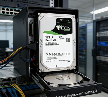 Seagate ST12000NM000J 12TB 7200RPM SATA 6Gb/s 3.5 Inch Enterprise Hard Drive HDD per Server Data Center
