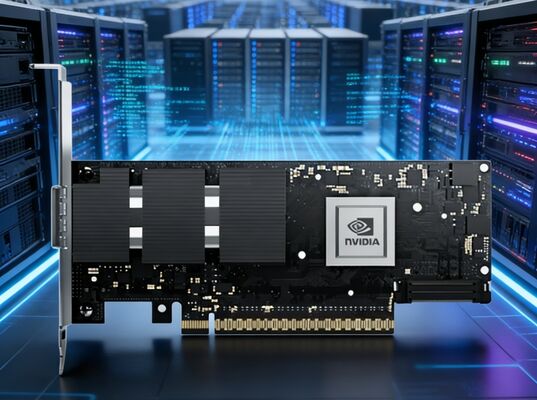 Adaptatore VPI NDR da 400 Gb MCX75310AAS-NEAT ConnectX-7 OSFP singolo per AI HPC Datacenter Cluster