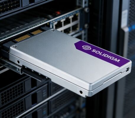 Solidigm D7-P5520 3.84TB 2.5" U.2 PCIe 4.0 NVMe Data Center Solid State Drive SSD