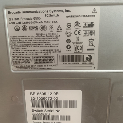 Selettore di canale della fibra di BR-6505-12-16G-0R 16gb