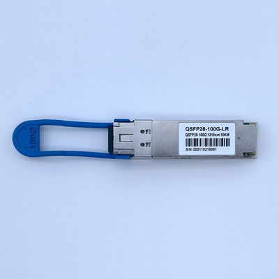 Tasso di dati doppio a fibra ottica del modulo di ricevitore di QSFP28 OTU4 100Gbps 112Gbps LWDM4 10KM LR4 SMF