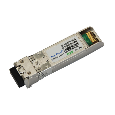 connettore ottico di LC del duplex dello Sfp del ricetrasmettitore di 10Gb/S 60km BIDI