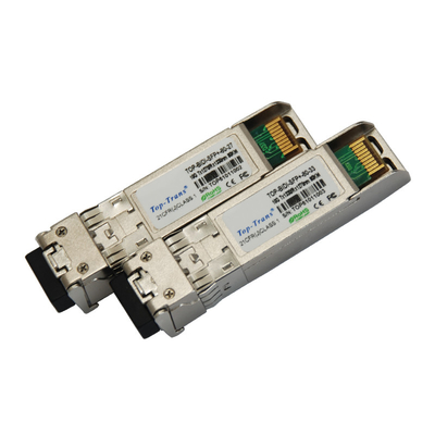 connettore ottico di LC del duplex dello Sfp del ricetrasmettitore di 10Gb/S 60km BIDI
