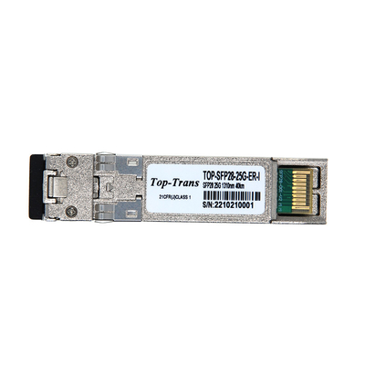 Modulo PALLIDO LC doppio 40KM SMF 25GBASE-ER della nuvola 25G SFP28