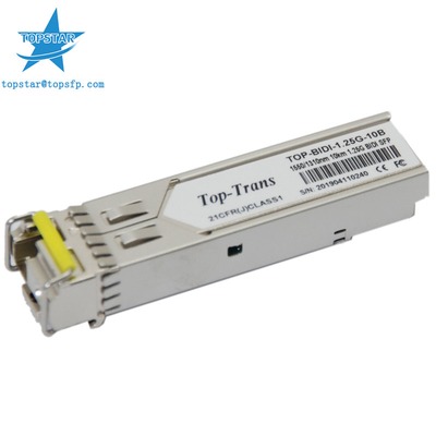 10Km 1,25 moduli della fibra mista del ricetrasmettitore 1550nm 1310nm di G SFP
