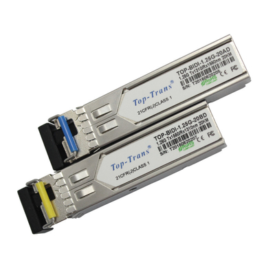 ricetrasmettitore bidirezionale di 20km SFP g 1,25 1310nm TX/1490nm RX