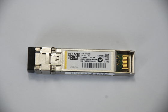 duplex SFP+ del ricetrasmettitore del modulo SFP-10G-LR di 10Gbps 10km SMF DDM Cisco SFP