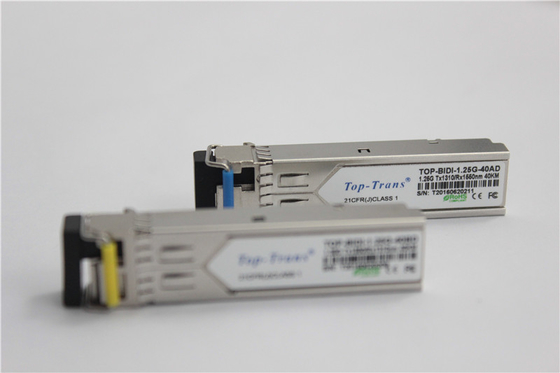 ricetrasmettitore del modulo 1.25G 40KM SMF di 1310nm 1490nm BIDI Sfp