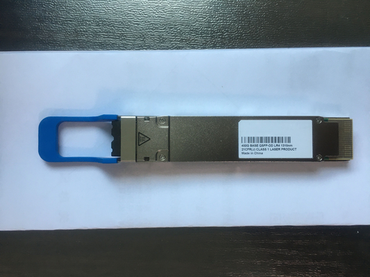 Connettore ottico dei moduli 400GBASE-LR8 10km NRZ LC dell'alloggio 400G di QSFP-DD