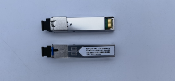 olt PX20+ 20km di Gbic Epon del ricevitore ottico di 1.25G Gepon Olt SFP