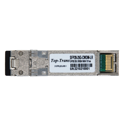 Ricetrasmettitori del modulo CWDM SFP di TCM-SFP28-LR-XX 1270-1370NM 25G SFP28