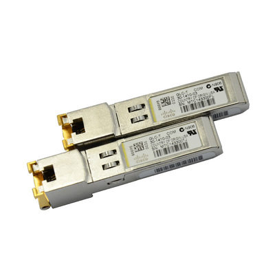Ricetrasmettitore 1000base T 100M delle reti GLC-T del rame di Cisco SFP 1G