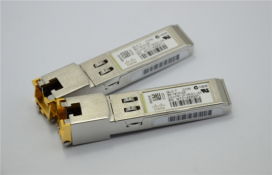 Ricetrasmettitore 1000base T 100M delle reti GLC-T del rame di Cisco SFP 1G