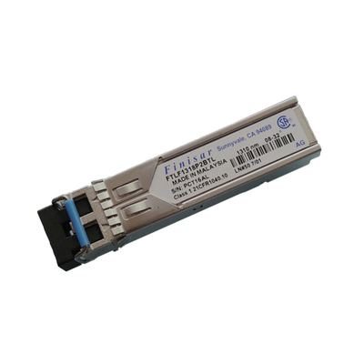 Ricetrasmettitore ottico compatibile SMF SFP 1.25G 1310nm 10km di FTLF1318P2BTL SFP